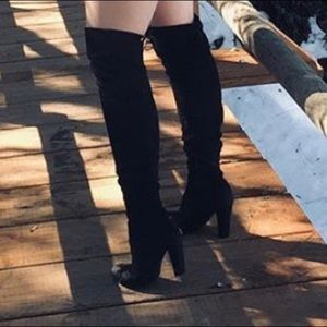 Thigh high heels